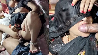 Sexy Desi Bhabhi Blowjob And Fucking | Viral MMS Desi