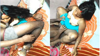 Desi Village Wife Blowjob And Fucked | Viral MMS Desi