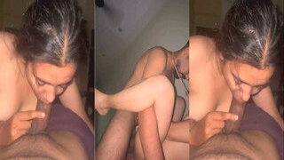 Cute Desi Girl Blowjob And Fucking | Viral MMS Desi