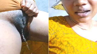 Desi Mallu Girl Pissing | Viral MMS Desi