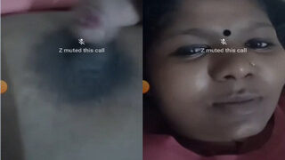 Mallu Bhabhi Shows Boobs On VC | Viral MMS Desi