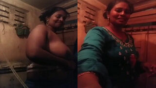 Desi Wife Shows Her Big Boobs | Viral MMS Desi