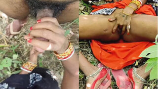 Desi Village Wife OutDoor Fucking | Viral MMS Desi