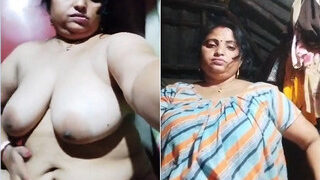 Desi Bhabhi Shows Her Big Boobs And Pussy Part 2 | Viral MMS Desi