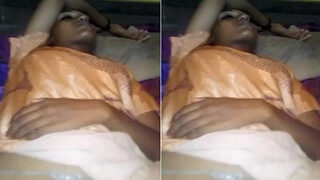 Sleeping Desi Gf Pussy Capture By Lover | Viral MMS Desi