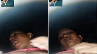 Desi Village Bhabhi Shows Her Boobs On Vc | Viral MMS Desi