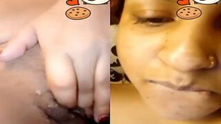 Desi Girl Shows Her Boobs And Masturbating Part 2 | Viral MMS Desi