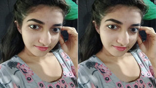 Cute Desi Girl Shows Her Boobs Part 1 | Viral MMS Desi