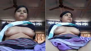 Desi Bhabhi Shows Her Boobs And Pussy | Viral MMS Desi