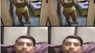 Desi Girl Shows Her Nude Body To Lover On VC Part 1 | Viral MMS Desi
