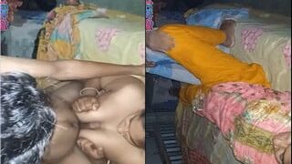 Desi Village Wife Blowjob And Hard Fucked | Viral MMS Desi