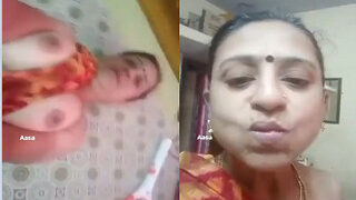 Horny Bhabhi Shows Her Boobs | Viral MMS Desi