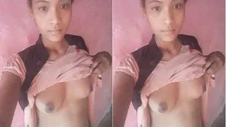 Desi Village Girl Shows Her Boobs And Pussy Part 4 | Viral MMS Desi