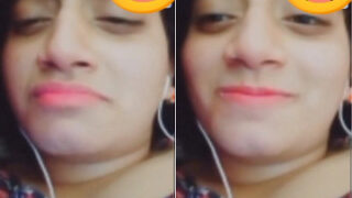 Cute Desi Girl Shows Her Boobs On VC Part 1 | Viral MMS Desi