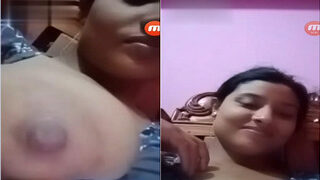 Desi Girl Shows Boobs And Pussy TO Lover Part 1 | Viral MMS Desi