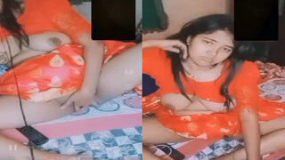 Sexy Desi Girl Shows Nude Body On VC | Viral MMS Desi