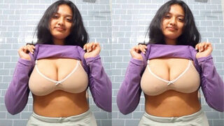 Sexy Desi Girl Shows Nude Body And Ridding Part 2 | Viral MMS Desi