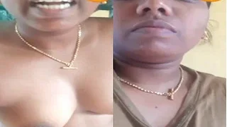 Desi Girl Shows Boobs On VC | Viral MMS Desi