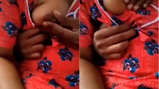 Cute Desi Girl Boobs Pressing By Hubby | Viral MMS Desi