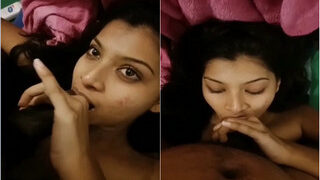 Desi Girl Give Blowjob | Viral MMS Desi