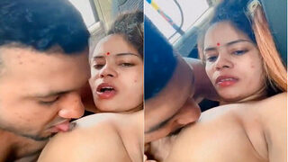 Sexy Desi Girl Boobs Sucking By Lover Part 2 | Viral MMS Desi