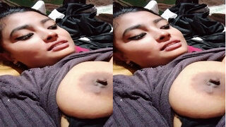 Desi Bhabhi Shows Her Boobs | Viral MMS Desi