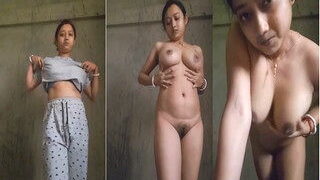 Sexy Boudi Striping And Shows Nude Body | Viral MMS Desi