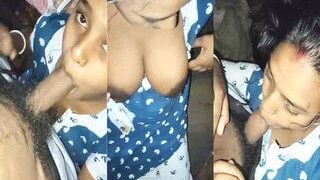 Desi Bhabhi Sucking Hubby Dick | Viral MMS Desi