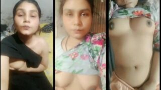 Desi Girl Shows Her Boobs Part 1 | Viral MMS Desi