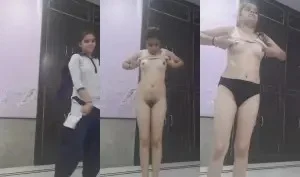 Desi Girl Striping And Shows Nude Body | Viral MMS Desi