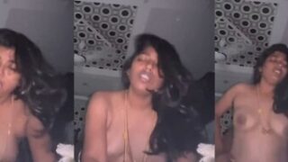 Desi Tamil Wife Standing Fucking | Viral MMS Desi