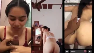 Horny Desi Girl Blowjob And Fucking | Viral MMS Desi