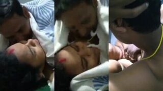 Sexy Desi Bhabhi Boobs Pressing And Fucking | Viral MMS Desi